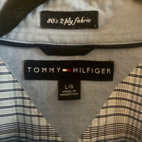 Tommy Hilfiger 80’s 2 Ply Button Down Shirt - Picture 2 of 7